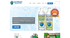 Desktop Screenshot of earthbath.com